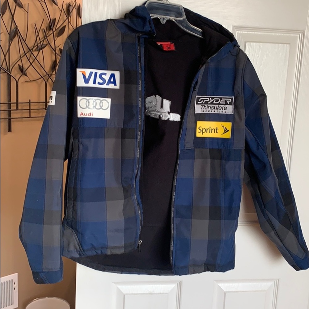 Spyder US ski team  thinsulate jacket adult md